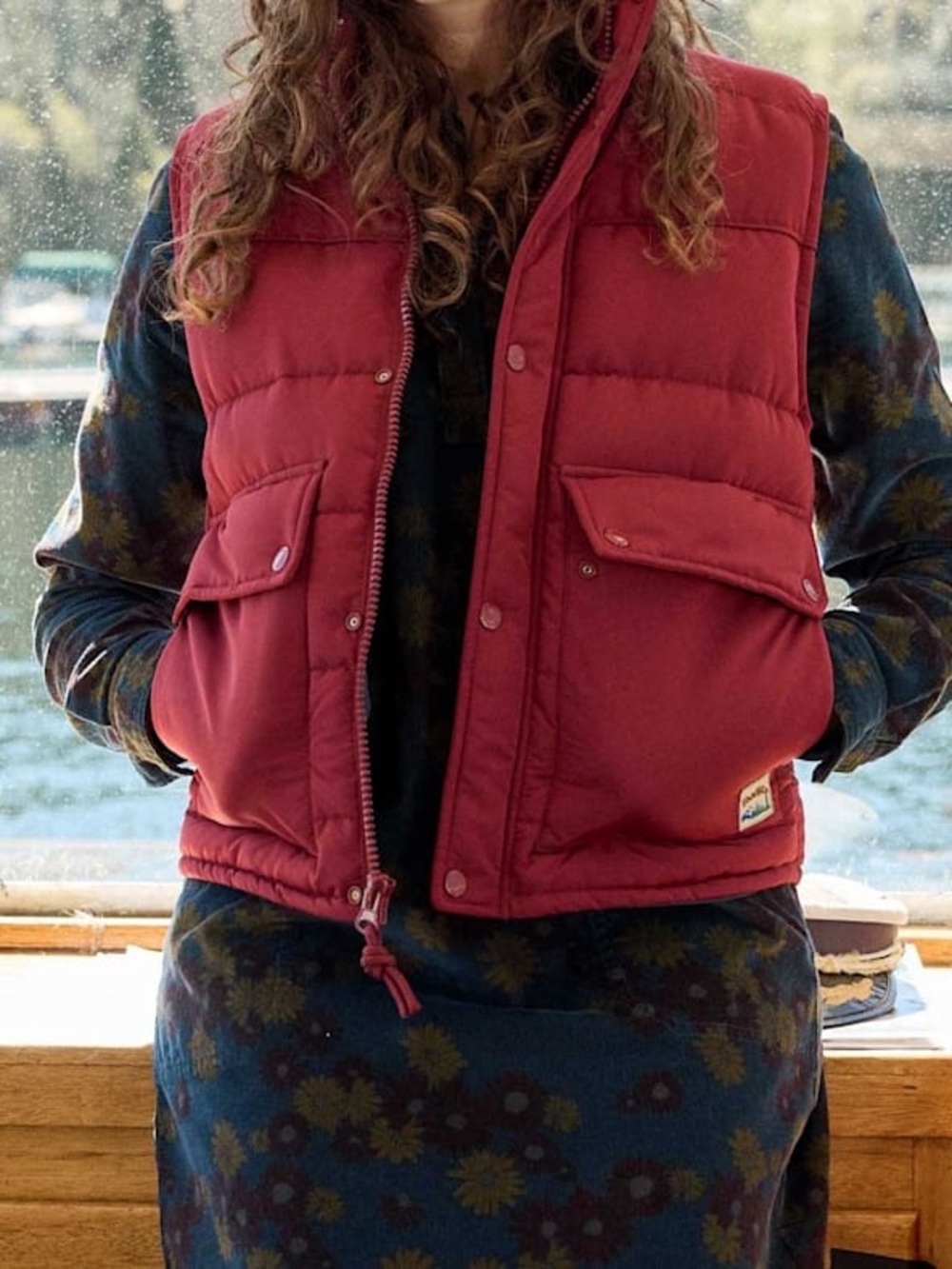 Toad & Co Spruce Wood Quilted Puffer Vest